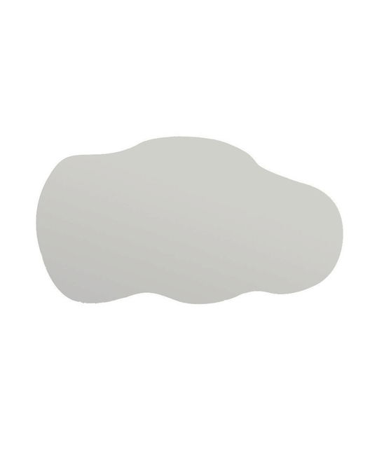 Oglinda decorativa, Siam, Baby, 40x72x2.2 cm, MDF , Negru