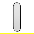 Oglinda decorativa, Siam, Magnum, 40x120x2.2 cm, MDF , Negru
