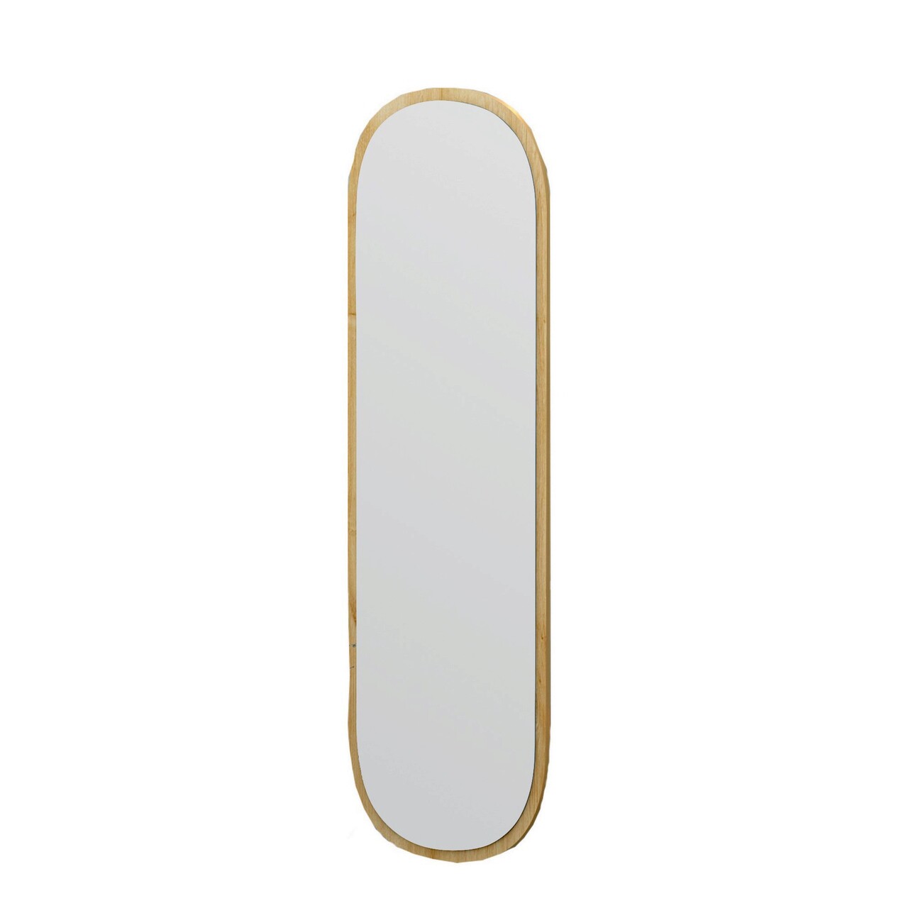 Oglinda decorativa, Siam, Magnum, 40x120x2.2 cm, MDF , Natural