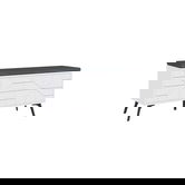 Pantofar, Decortie, Dune Bench, 107x55x35 cm, PAL, Alb
