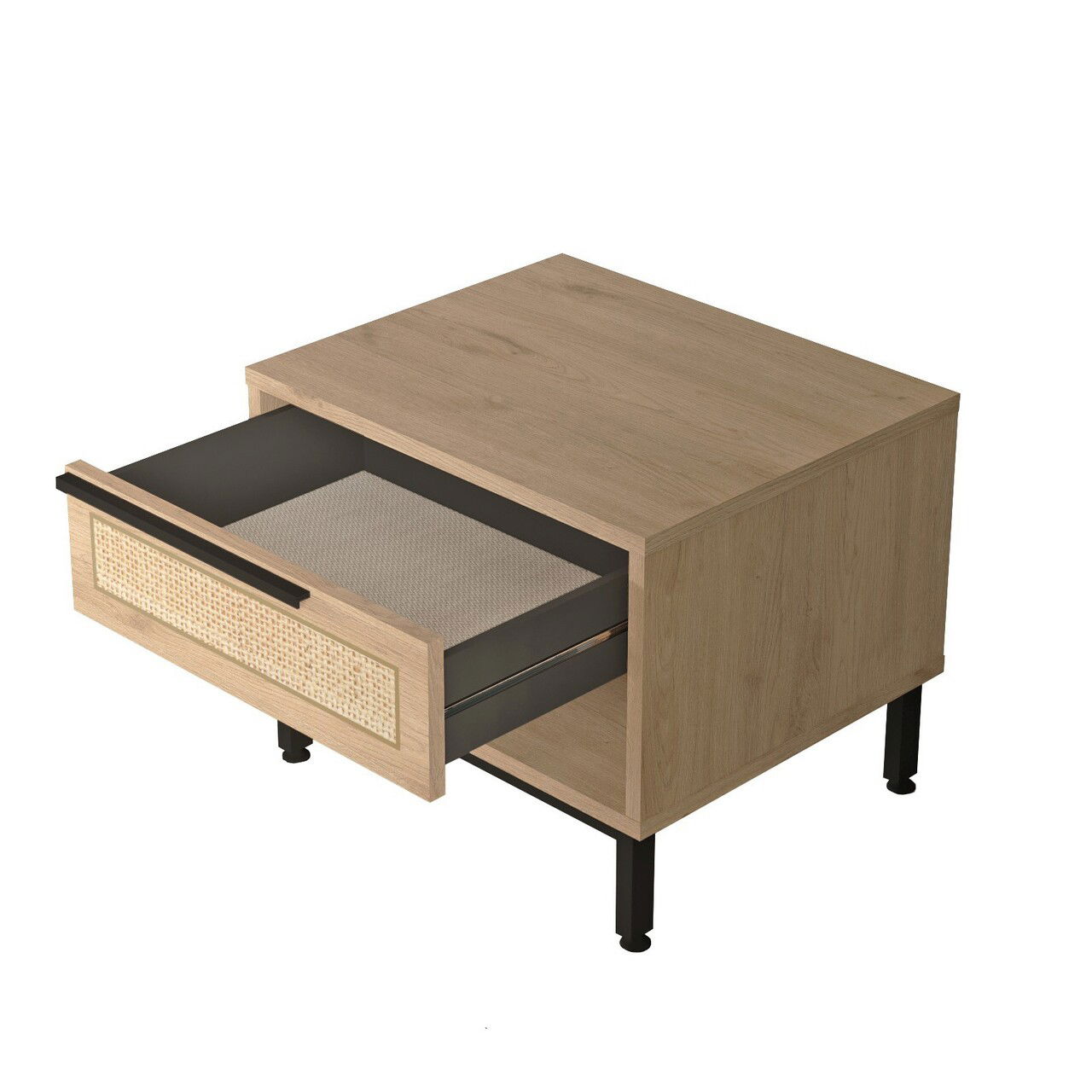 Noptiera, Locelso, On14-Su, 53.6x42.4x44.5 cm, PAL, Nuc / Stejar