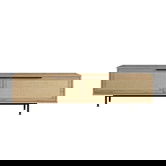 Comoda TV, Locelso, On1-Su, 160x45.1x35.5 cm, PAL, Nuc / Stejar