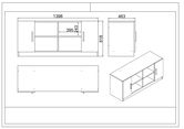 Set mobilier de birou, Locelso, Vo18-Ba, PAL, Baroc / antracit