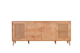 Consola, Wolina, Hazeran, 180x81x41 cm, PAL, Stejar