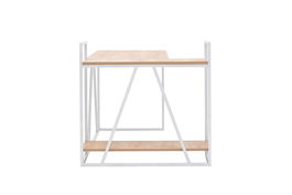 Birou, Arnetti, Lissa Kose, 140x90x85 cm, PAL, Safir / Alb