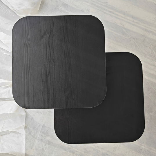 Set masute 2 piese, Neostill, Blues Set, PAL, Negru