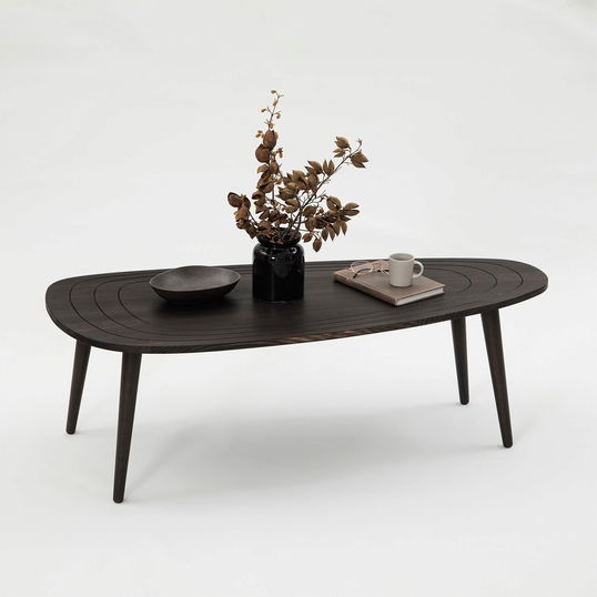 Masuta de cafea, Neostill, Sweet, 115x38x50 cm, Cadru: 100% LEMN DE PIN DE ÎNALTĂ CALITATE, Antracit