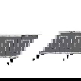 Consola, Olivia, Karya, 150x40x79 cm, PAL , Antracit / Argintiu