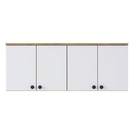 Dulap multifunctional, Rani, BA120, 120x46.8x42.5 cm, PAL, Nuc/Alb