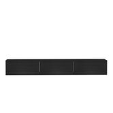 Comoda TV, Inarch, Terra, 180x26x31.4 cm, PAL, Negru