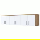Raft de perete, Rani, EA114, 180x41.4x37.5 cm, PAL, Nuc/Alb