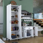 Dulap multifunctional, Rani, JE148, 280x198.6x40 cm, PAL, Alb