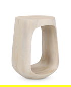 Masuta de cafea Lopez, Bizzotto, D33x45 cm, lemn de mango, natural