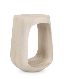 Masuta de cafea Lopez, Bizzotto, D33x45 cm, lemn de mango, natural