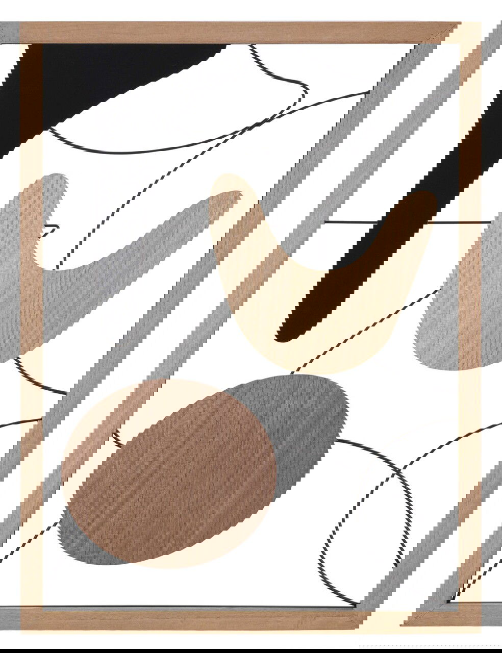 Decoratiune de perete Astroy -B, Mauro Ferretti, 60x80 cm, MDF, multicolor