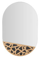 Oglinda decorativa Abiti, Mauro Ferretti, 60.5x90 cm, MDF/sticla, multicolor