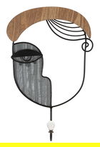 Cuier de perete Picassy, Mauro Ferretti, 22x35 cm, MDF/fier, multicolor