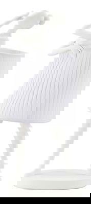 Lampa de masa Ballet, Mauro Ferretti, 1 x E14, 40W, 25x62.5 cm, polirasina/fier, alb