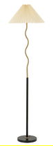 Lampadar Closy, Mauro Ferretti, 1 x E27, 40W, 46x172 cm, fier, negru/auriu