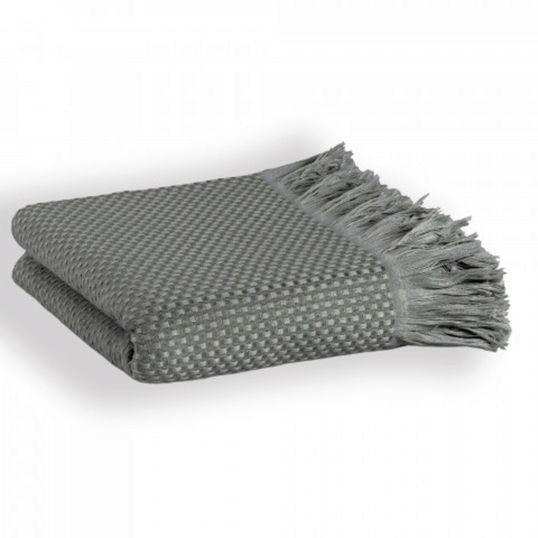 Cuvertura matlasata dubla, Fresno (240 x 250) - Dark Grey, L'appartement , 50% bumbac/50% Tencel