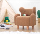 Fotoliu pentru copii, Fluffe, 209FLF1431, Blana artificiala, Maro