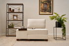 Canapea extensibilă cu 1 loc, Balcab Home, 825BLC4712, Lemn, Crem