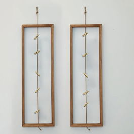 Raft de perete, Evila Originals, Raf287, 20x70x2 cm, Lemn