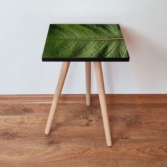 Masuta, Leona, Shp103, 35x42x35 cm, Verde/Negru