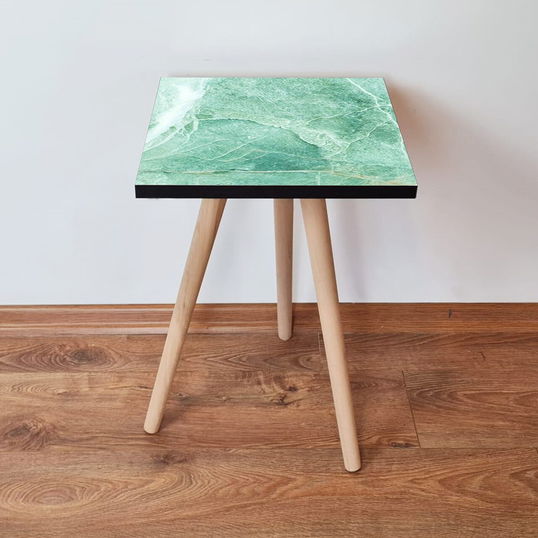 Masuta, Leona, Shp179, 35x42x35 cm, Verde/Alb