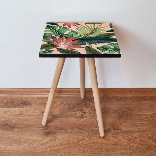 Masuta, Leona, Shp203, 35x42x35 cm, Roz/Verde