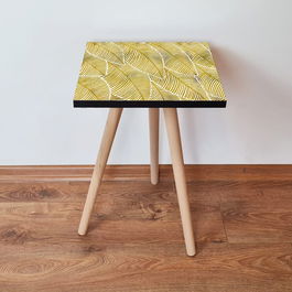 Masuta, Leona, Shp239, 35x42x35 cm, Aur/Alb