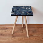 Masuta, Leona, Shp278, 35x42x35 cm, Bleumarin/Alb