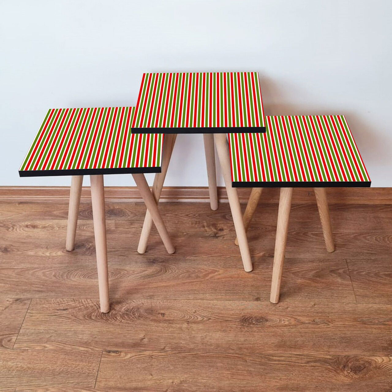 Set masute 3 piese, Leona, 3Shp338, Multicolor