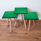 Set masute 3 piese, Leona, 3Shp342, Verde