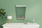 Oglinda decorativa, Siam, Veliza, 50x70x2.2 cm, Nisip