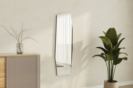 Oglinda decorativa, Siam, Aural, 40x120x2.2 cm, Negru