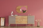 Oglinda decorativa, Siam, Pubble, 60x90x2.2 cm, Maro
