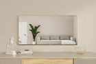 Oglinda decorativa, Siam, Moen, 60x120x2.2 cm, Alb