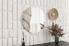 Oglinda decorativa, Siam, Oula, 60x60x2.2 cm, Marmura