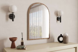 Oglinda decorativa, Siam, Brilya, 60x90x2.2 cm, Maro