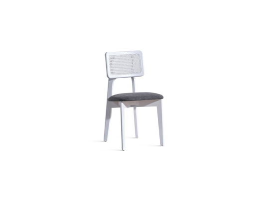 Scaun, Fairfax, Albina, 45x81x46 cm, Alb