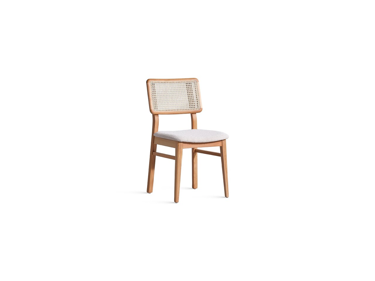 Scaun, Fairfax, Lotus, 45x85x48 cm, Natural