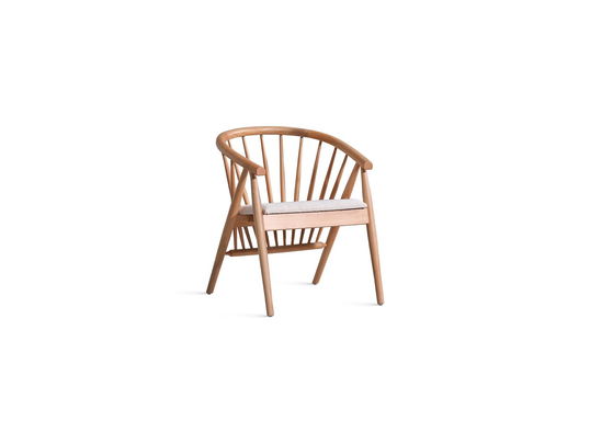 Scaun, Fairfax, Rizoma, 57x76x58 cm, Natural