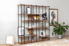 Corp biblioteca, Howard, Cooper, 170x180x35 cm, Maro