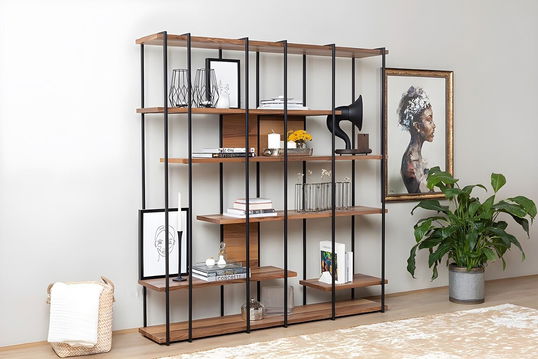 Corp biblioteca, Howard, Cooper, 170x180x35 cm, Maro
