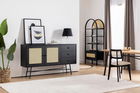 Consola, Howard, Nala 160, 160x90x40 cm, Negru