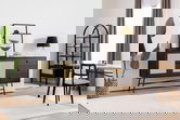 Consola, Howard, Nala 160, 160x90x40 cm, Negru