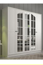 Dulap pentru haine, Rabi, Rb-016, 175x184x52 cm, Alb mat