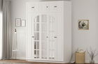 Dulap pentru haine, Rabi, Rb-185-14, 175x240x52 cm, Alb mat
