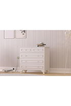 Dulap, Rabi, Rb-186-06, 90x86x40 cm, Alb mat